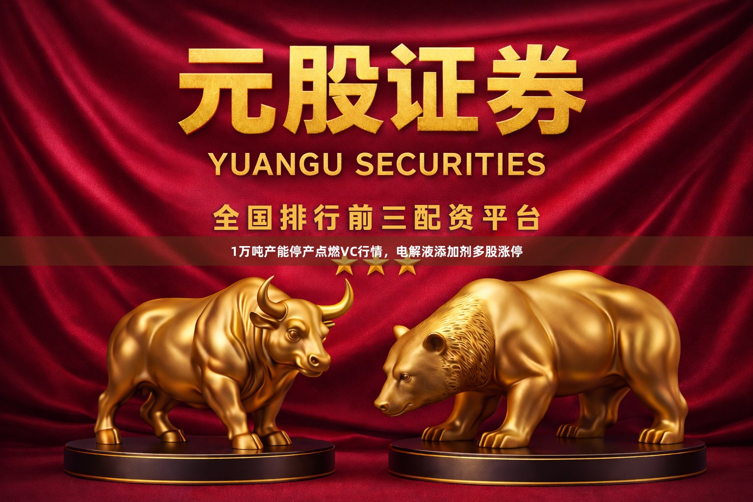 1万吨产能停产点燃VC行情，电解液添加剂多股涨停