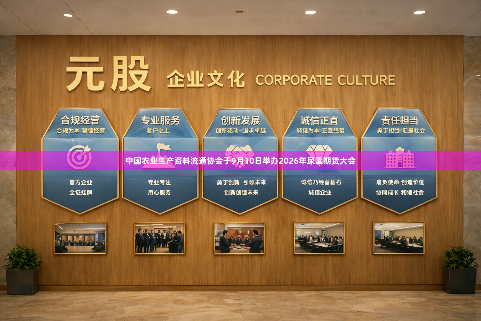 中国农业生产资料流通协会于9月10日举办2026年尿素期货大会