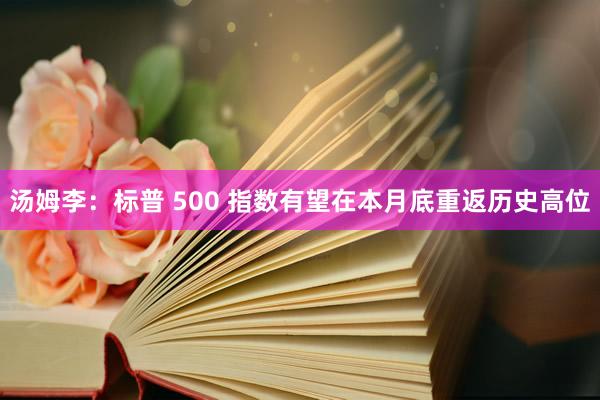 汤姆李：标普 500 指数有望在本月底重返历史高位