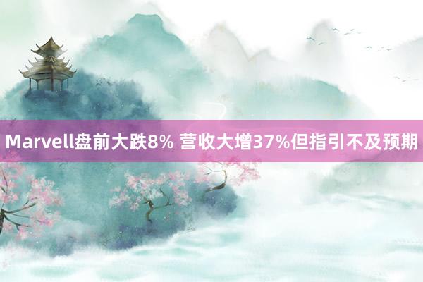 Marvell盘前大跌8% 营收大增37%但指引不及预期